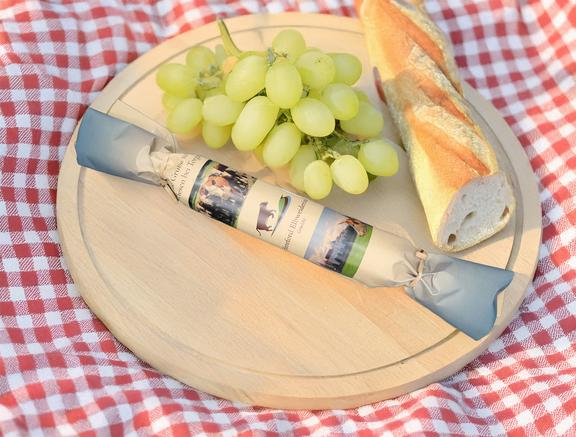 Geschenkröllchen aus der Torgauer Touristeninformation